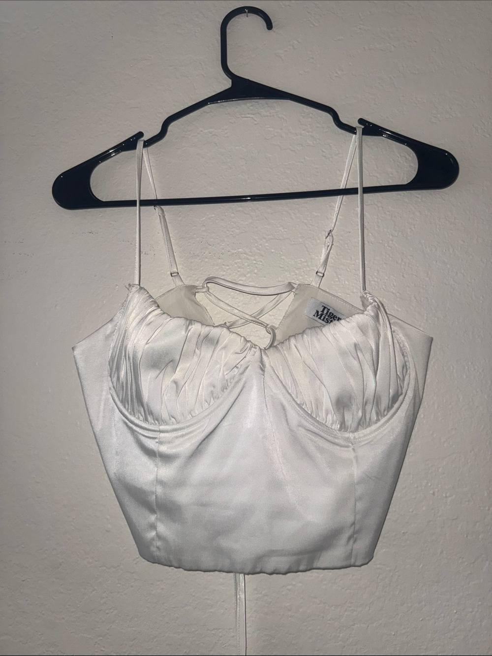 Tiger Mist Women's White Corset